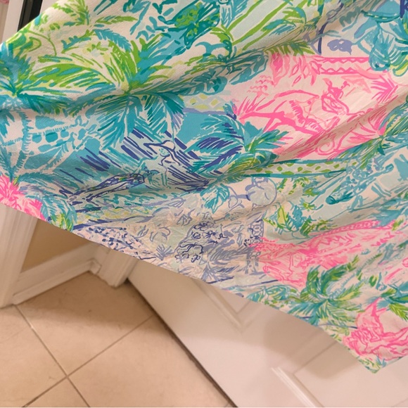 Lilly Pulitzer Bohemian Queen size 6 Palm Beach Maxi - Picture 8 of 8